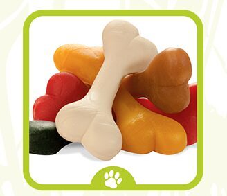 Pūsto rīsu un dārzeņu kauliņš-S,M,L izmērs dažādu krāsu